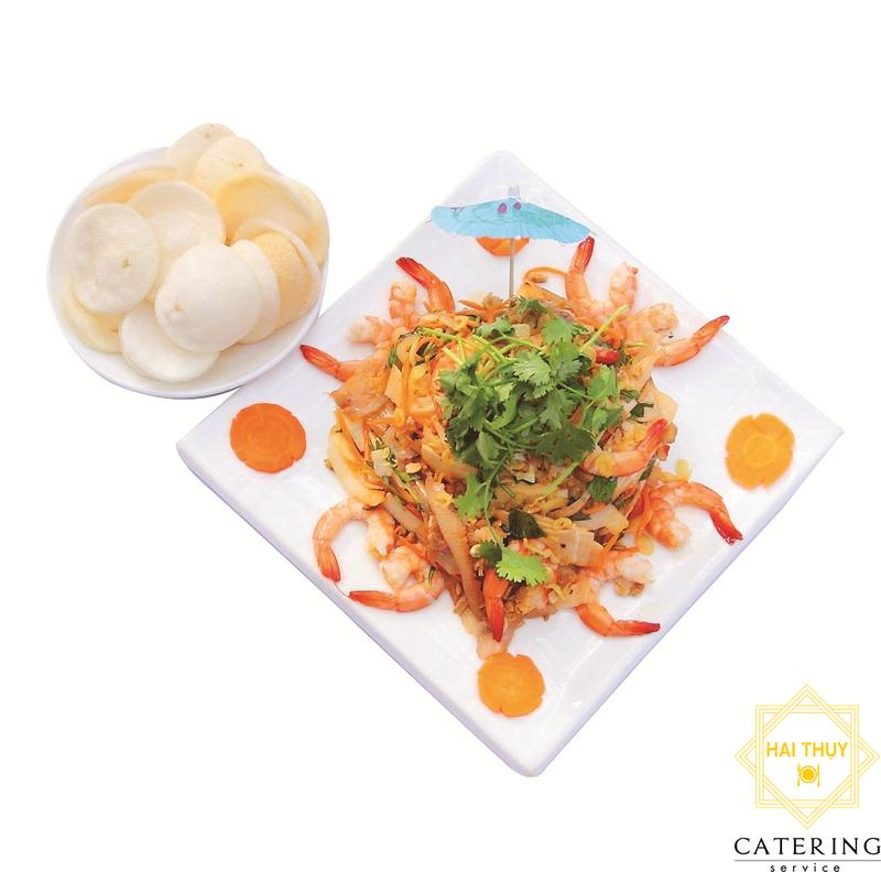 Gỏi hải sản hương dừa Hai Thụy