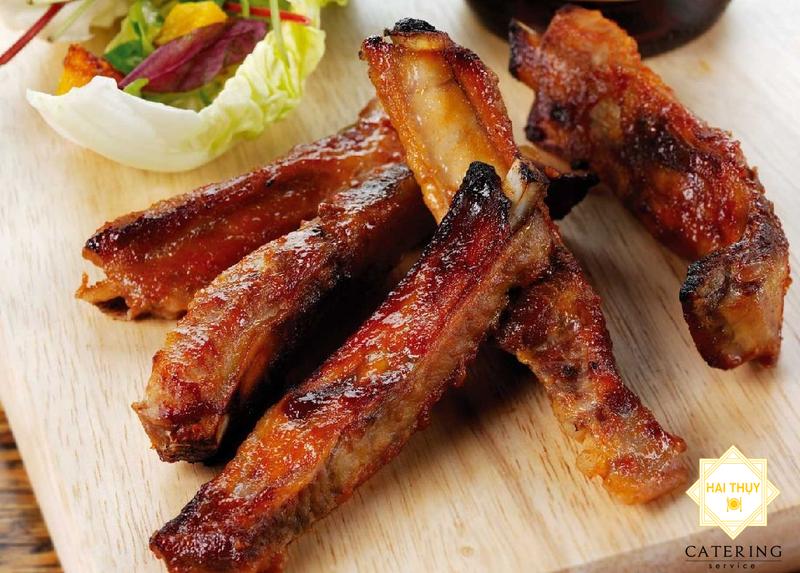 Sườn heo xông khói Pháp