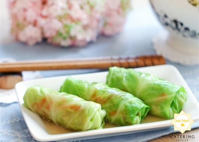 Bắp Cải Cuộn Chay