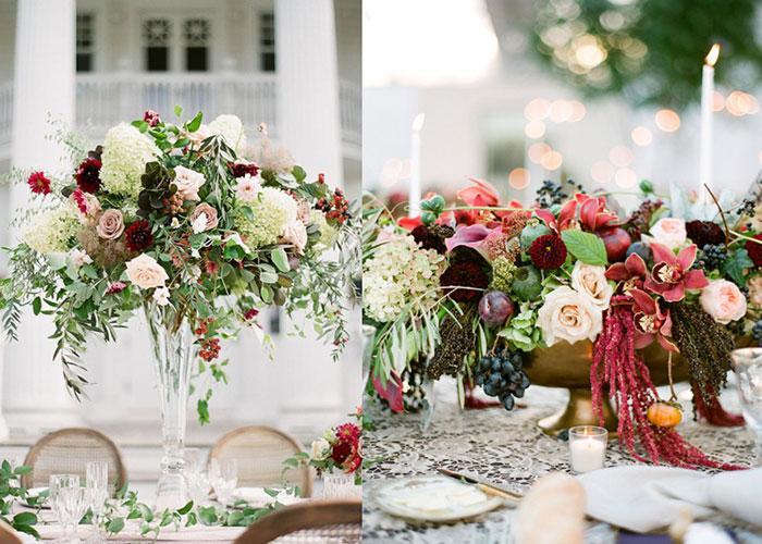 Bàn tiệc được setup một cách tinh tế