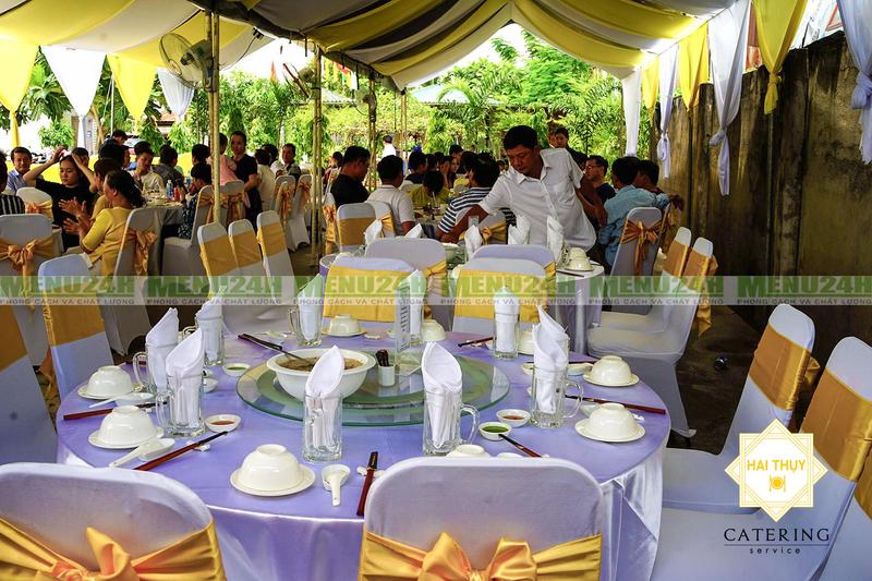 Dịch vụ nấu ăn Bình Thạnh - Tiệc 3 sao ngay tại nhà - Chỉ từ 3 bàn