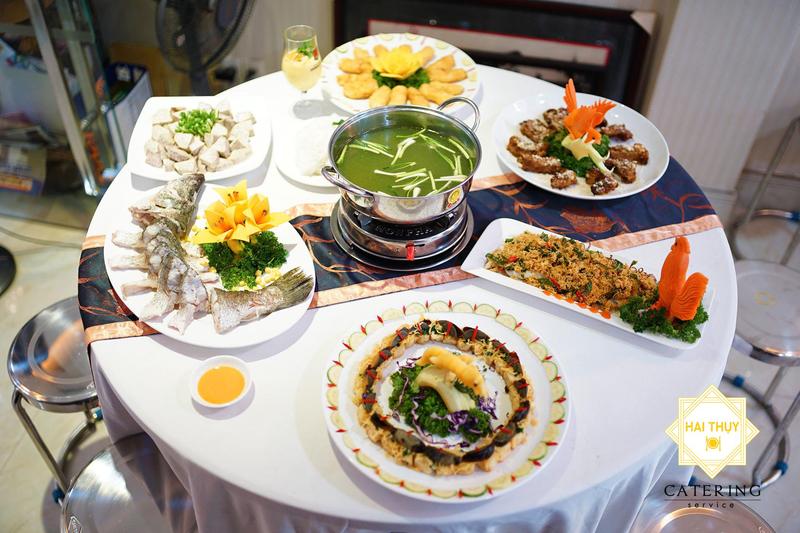 Dịch vụ nấu tiệc quận 10 - Tiệc từ 3 sao - Nhận từ 3 bàn chỉ có tại Menu24h