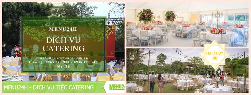 Dịch vụ outside catering - Menu24h - Công ty tổ chức tiệc lưu động