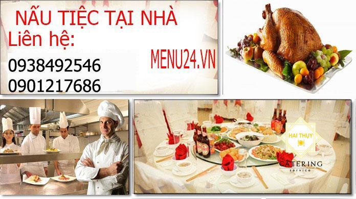 Giới thiệu đến dịch vụ nấu ăn - Tiệc trọn gói
