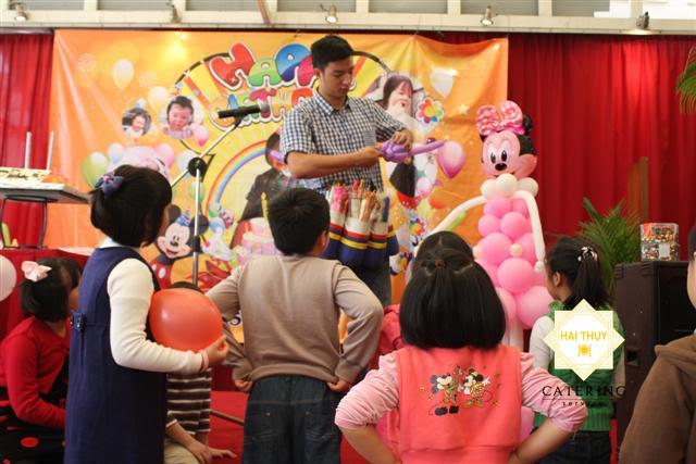 Hình ảnh trang trí tiệc tại nhà