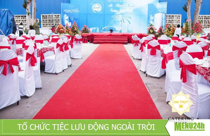 Lên kế hoạch tổ chức tiệc lưu động