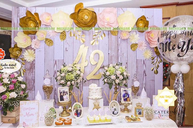 TIỆC SINH NHẬT QUẬN 1 – GỬI ĐẾN MẸ NGÀN LỜI YÊU THƯƠNG