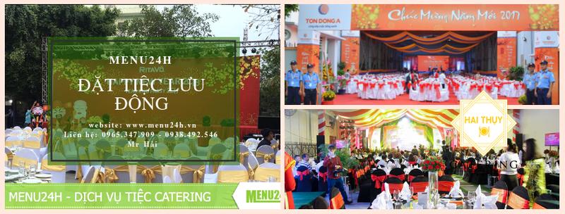 Tổ chức tiệc lưu động
