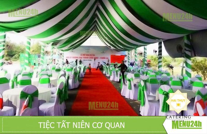Tổ chức tiệc tất niên - Nhà hàng lưu động Menu24h