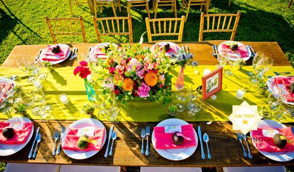 Top 5 xu hướng trang trí bàn tiệc cưới lộng lẫy