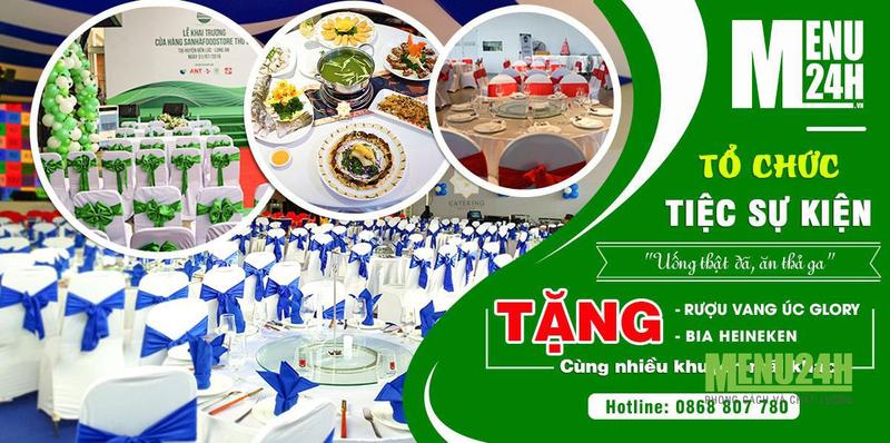 Tổ Chức Tiệc Khai Trương Chuyên Nghiệp Tận Nơi - Đẳng Cấp 3 Sao - Chỉ Với 3 Bàn Tiệc