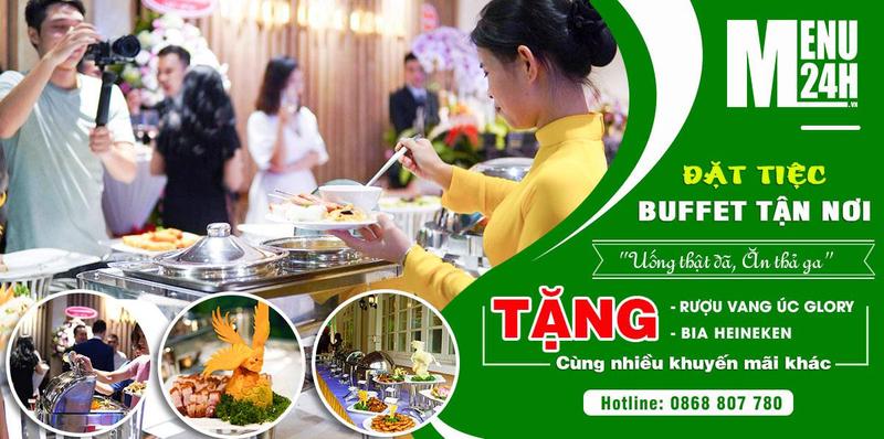 DỊCH VỤ NHẬN ĐẶT TIỆC BUFFET - ĐẶT TIỆC BUFFET ĐẲNG CẤP TỪ 3 SAO