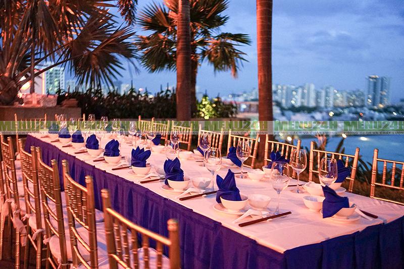 Đặt tiệc outside Menu24h- Buổi tiệc ẳm trọn phong cách thời thượng 