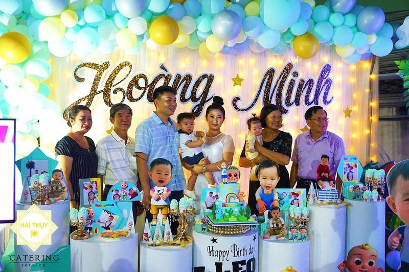 Đong đầy yêu thương cùng Menu24h tổ chức tiệc thôi nôi tại nhà 