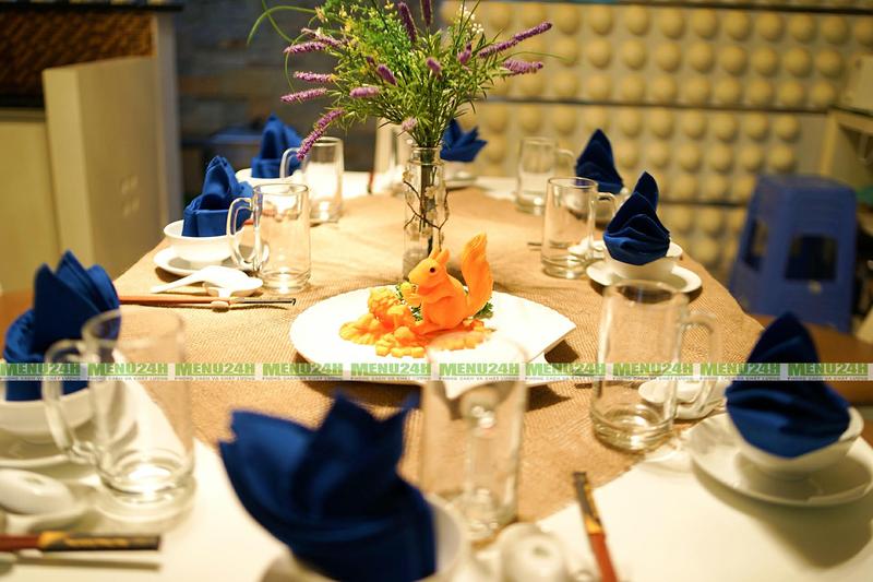 Đặt 1 bàn tiệc thơm ngon đủ đầy ngay tại nhà cùng Menu24h