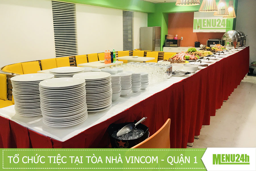 Dịch vụ catering tại Vincom quận 1 - Menu24h 